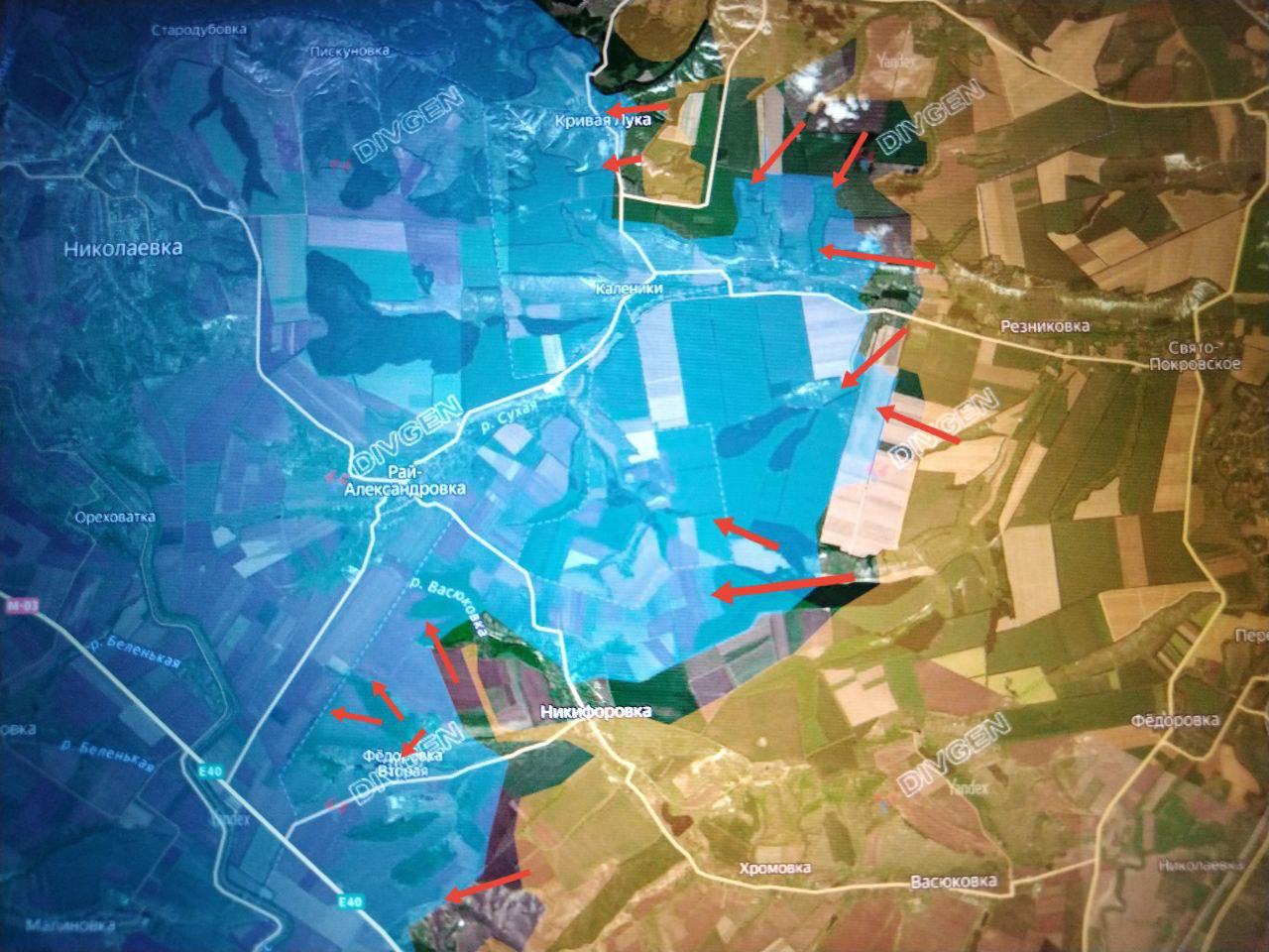 Карта СВО 27 февраля 2026 года. Славянское направление.