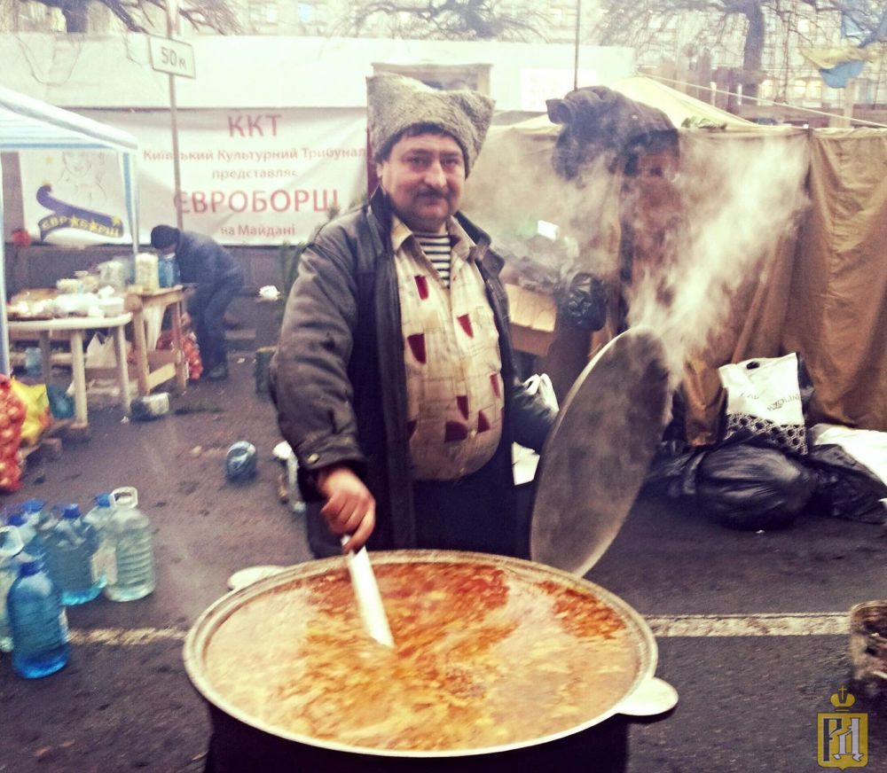 Геополитический евроборщ на Майдане