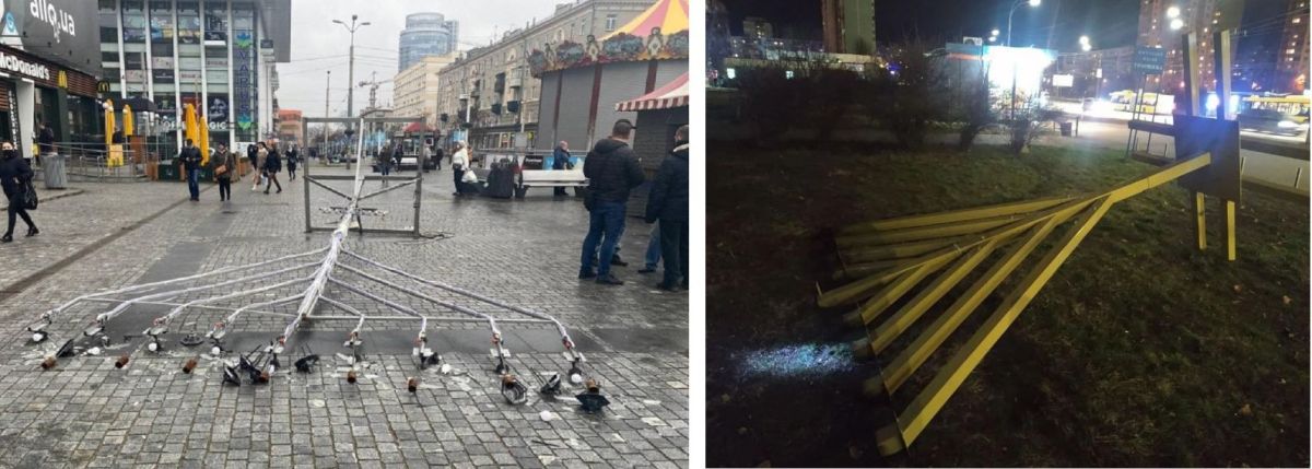 «Ханукиепад» в Киеве и Днепре