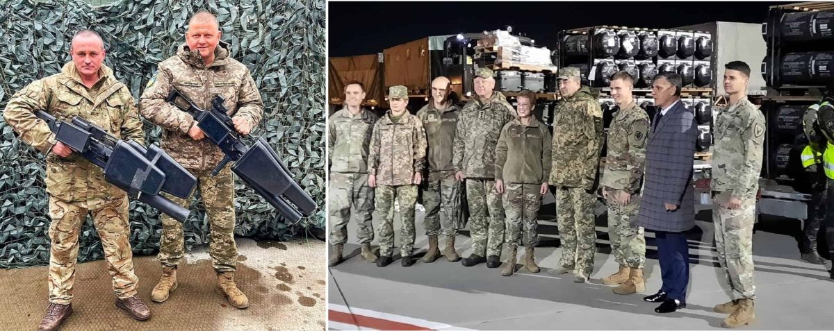 Американские ПТРК и литовские антидроны уже на Украине