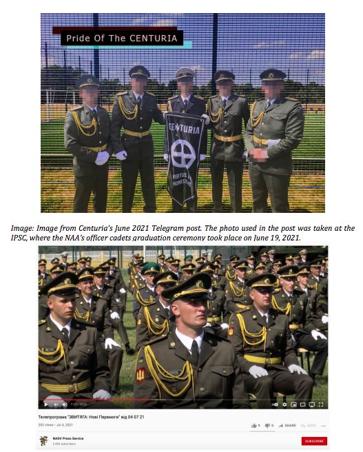 Страница доклада «Ультраправая группа обосновалась в главном западном центре военной подготовки Украины»