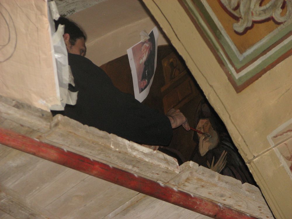 Работа реставратора