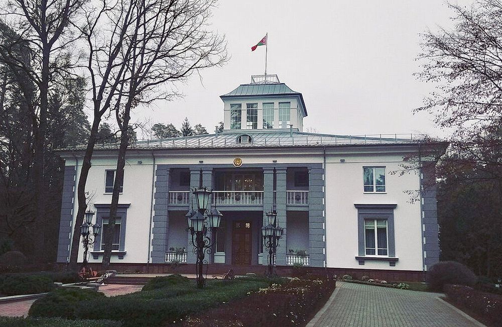 Резиденция в Вискулях, где произошло подписание Беловежских соглашений