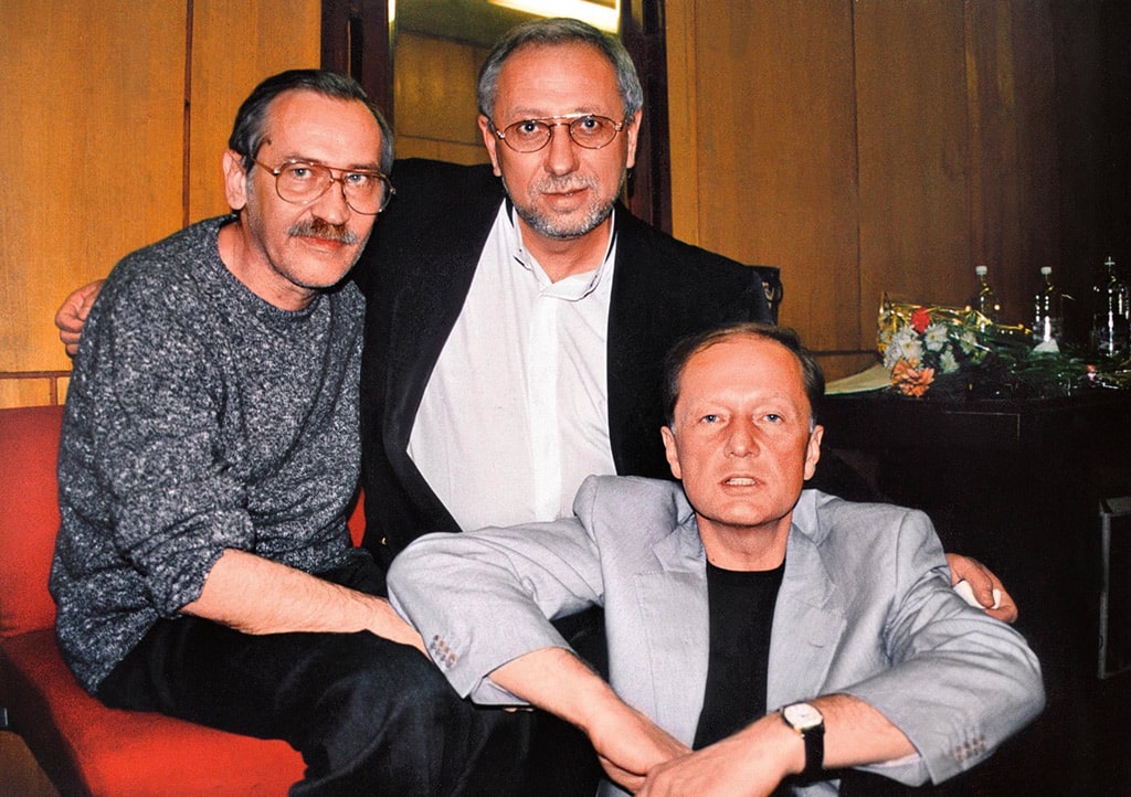 «Друзья со стажем»: Леонид Филатов, Владимир Качан, Михаил Задорнов
