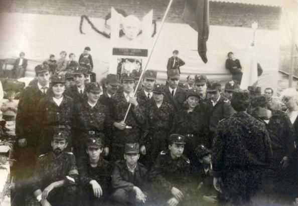 Калушский СНУМ охранял памятник в Старом Угринове