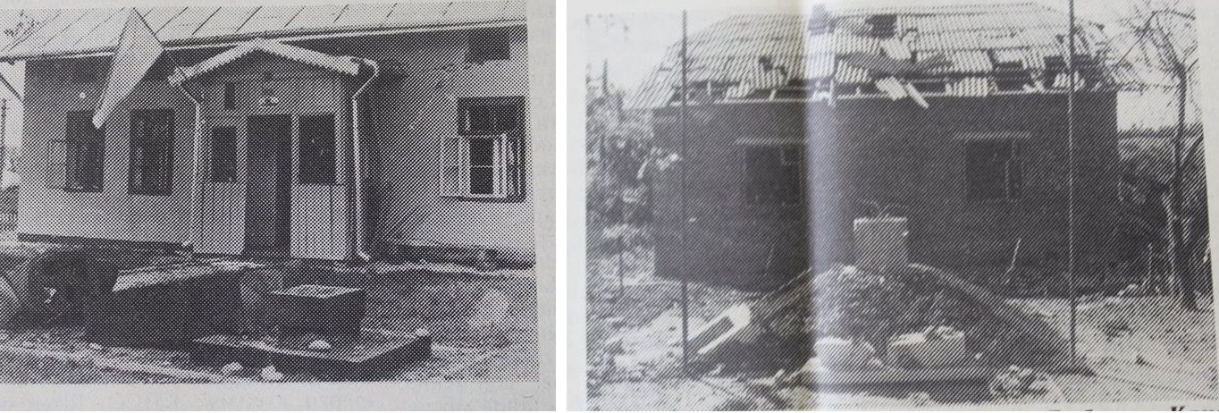 Результаты подрывов