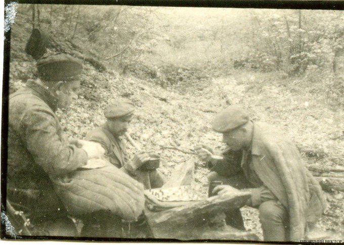 Тершаковец и Шухевич, 1948 г.