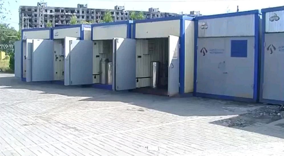 В Мариуполь уже прибыли передвижные котельные