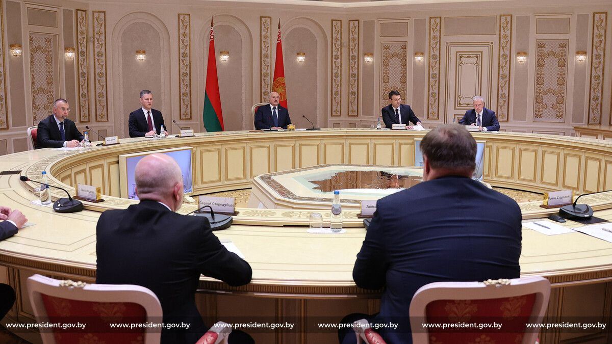 Встреча Лукашенко с делегацией Курской области. Источник: president.gov.by