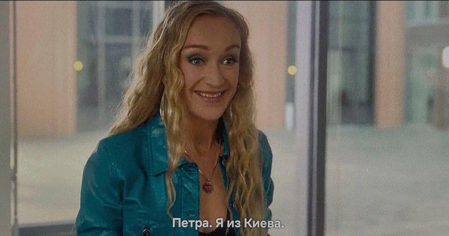 Кинематографическая украинка из Киева 