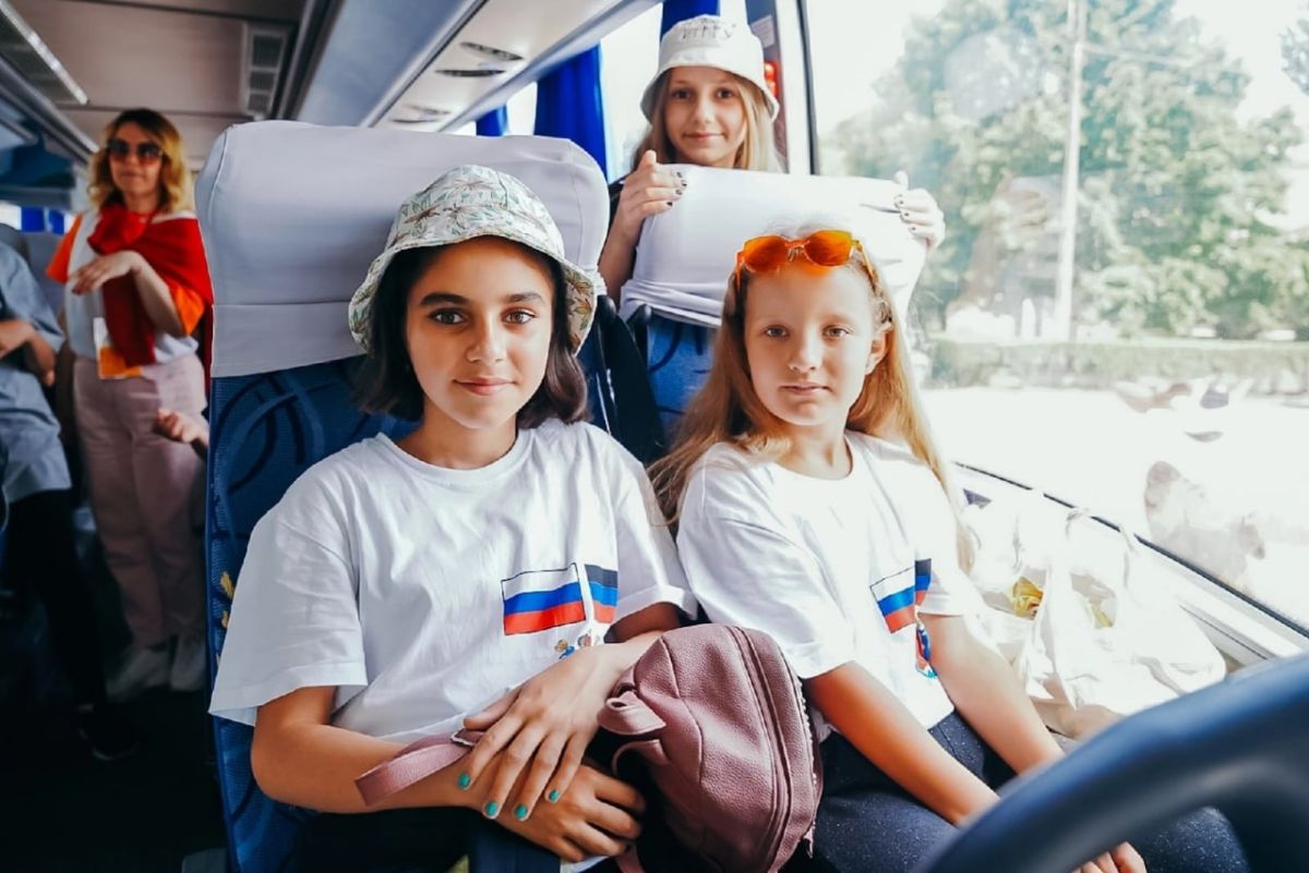 По дороге в летний лагерь