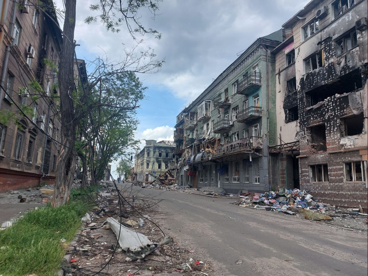 Вокруг музея шли ожесточённые бои