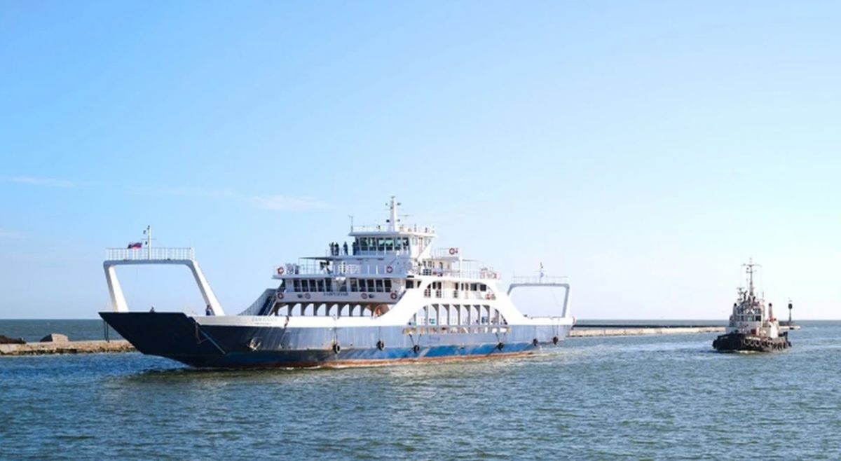Паром «Лаврентий» связал Мариуполь и Ейск