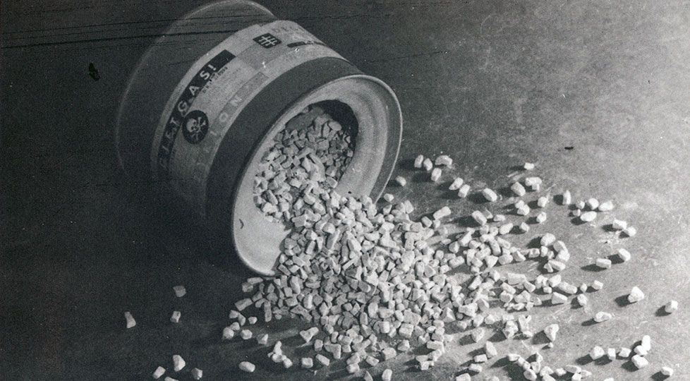 Банка с кристаллизованным газом Циклон Б