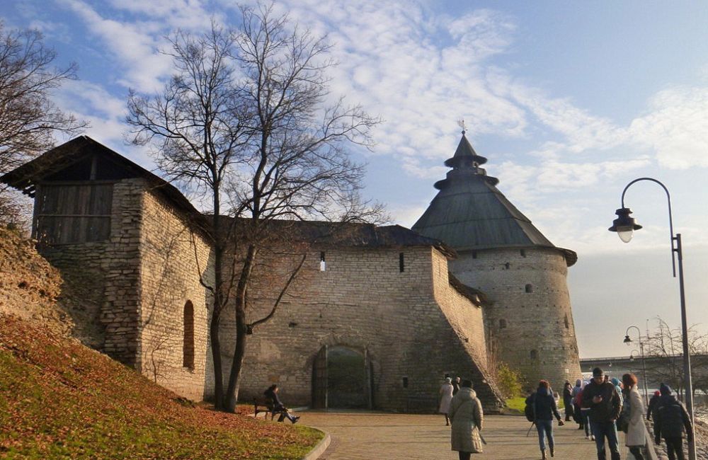 Псковская крепость. Современное фото