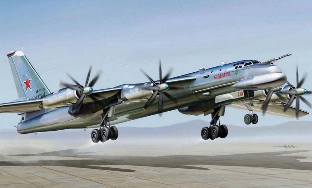 «Ракетоносец Ту-95 „Самара“». Художник Андрей Жирнов