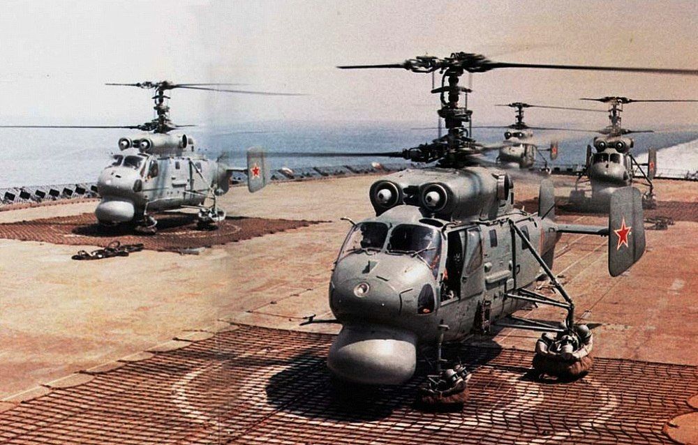 Палубные вертолёты Н.И. Камова