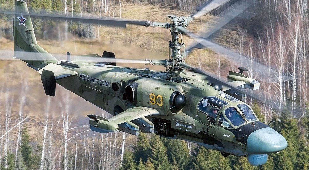 Ка-52 «Аллигатор»: скорость, защищённость, мощь огня