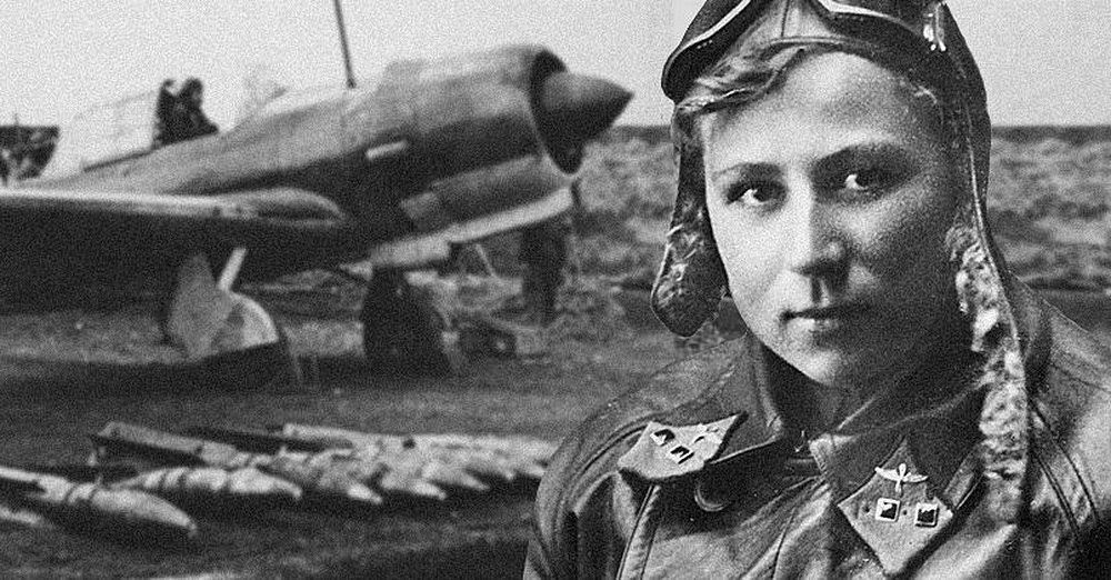 Единственная в мире лётчица, совершившая воздушный таран, Е.И. Зеленко, и её самолёт Су-2