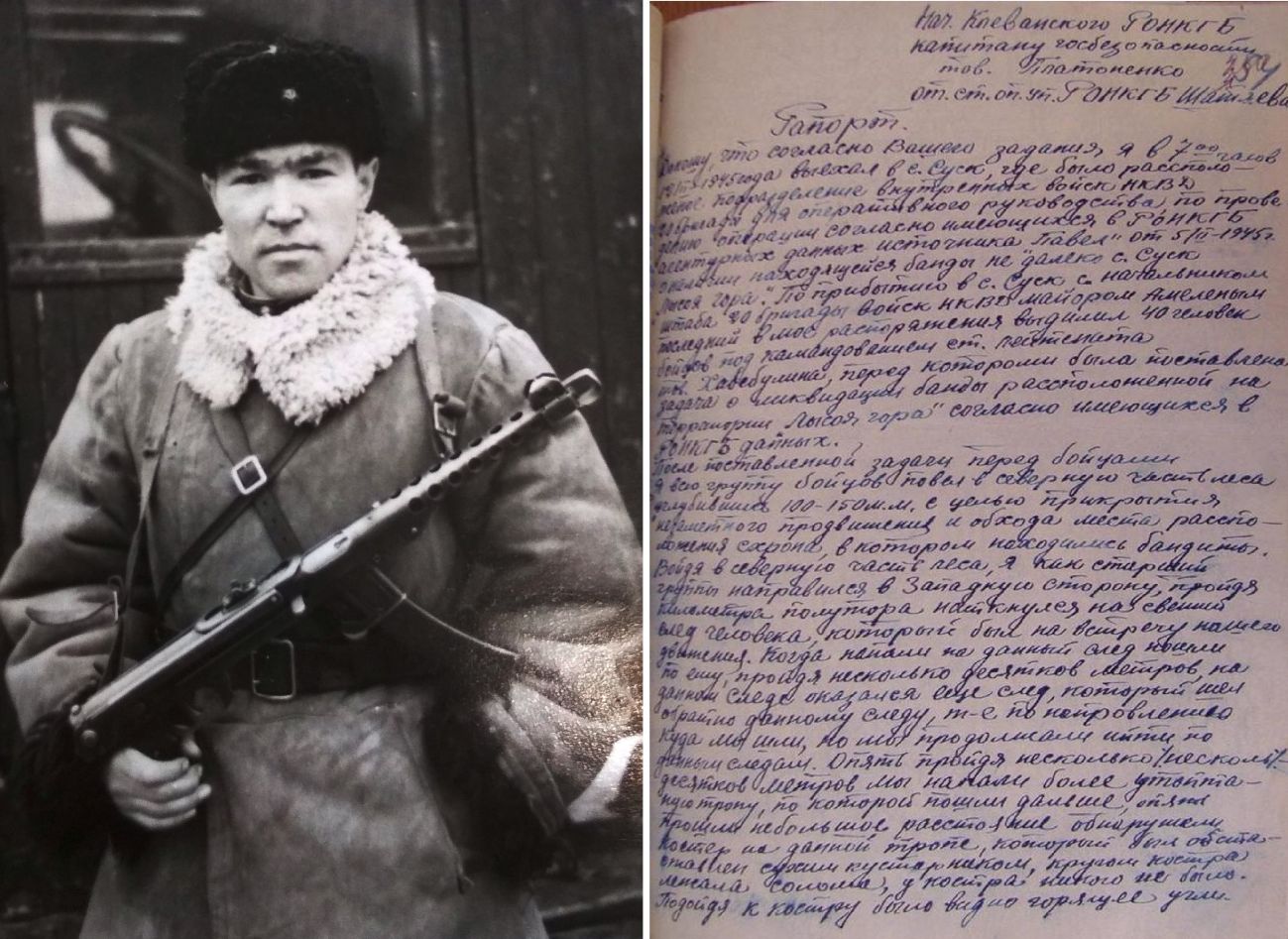 Старший лейтенант Хамай Хабибуллин и рапорт младшего лейтенанта Шатяева