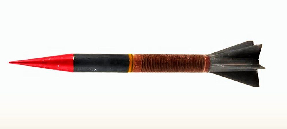 Бесподдонная часть снаряда М735А1 (США), в котором вольфрамовый сердечник был заменён на урановый