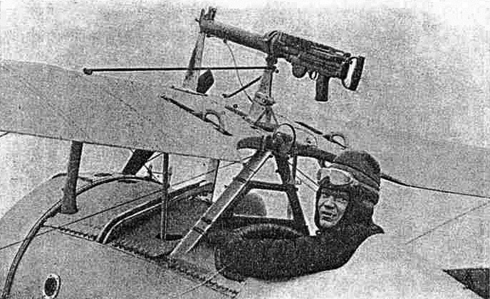 Первый командир 1-й воздушной эскадрильи Московского летательного отряда РККА И.П.Шуман