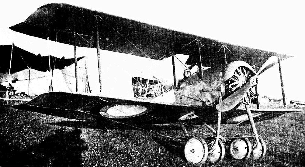 Биплан С-16 конструкции Игоря Сикорского, наряду с «Ильёй Муромцем» состоявший на вооружении Императорского авиапарка