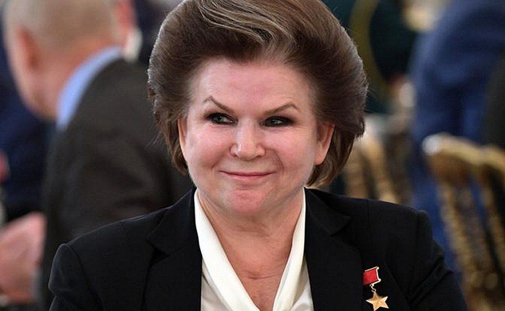 Первая женщина-космонавт, заместитель председателя одного из комитетов Госдумы Российской Федерации В.В. Терешкова