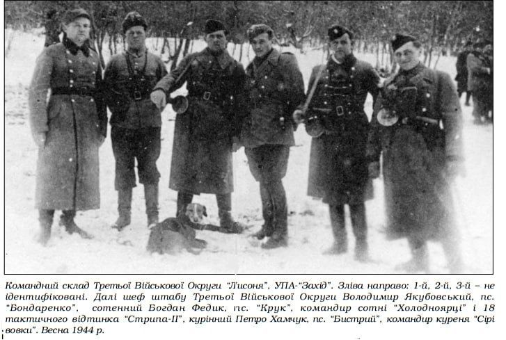 Командиры 3-го войскового округа УПА «Лысоня»