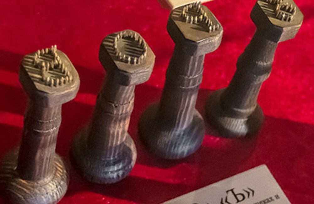 Штемпели для клеймения преступников ныне экспонаты музея