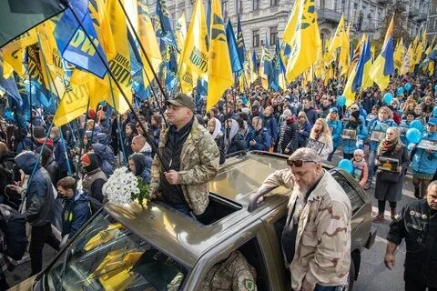 24 августа 2019 года. Военного парада не было, но был марш нацистов