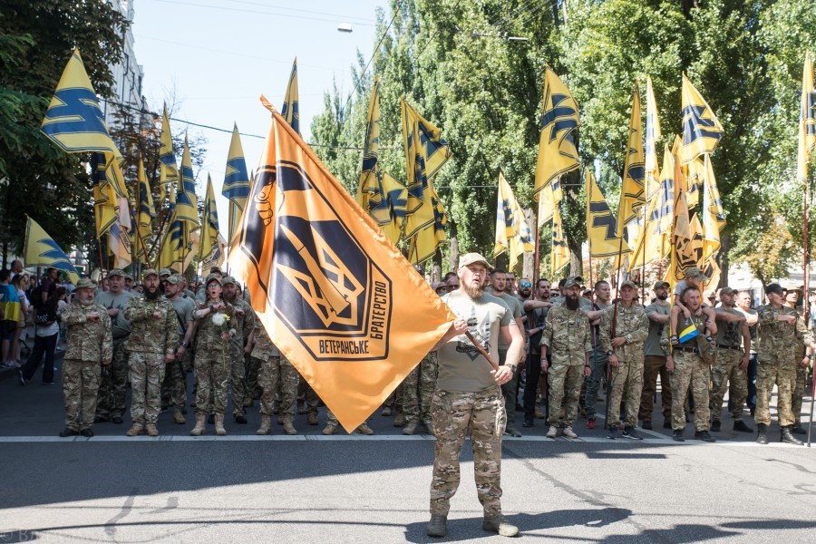 24 августа 2019 года в марше нацистов в Киеве приняли участие до 15000 человек