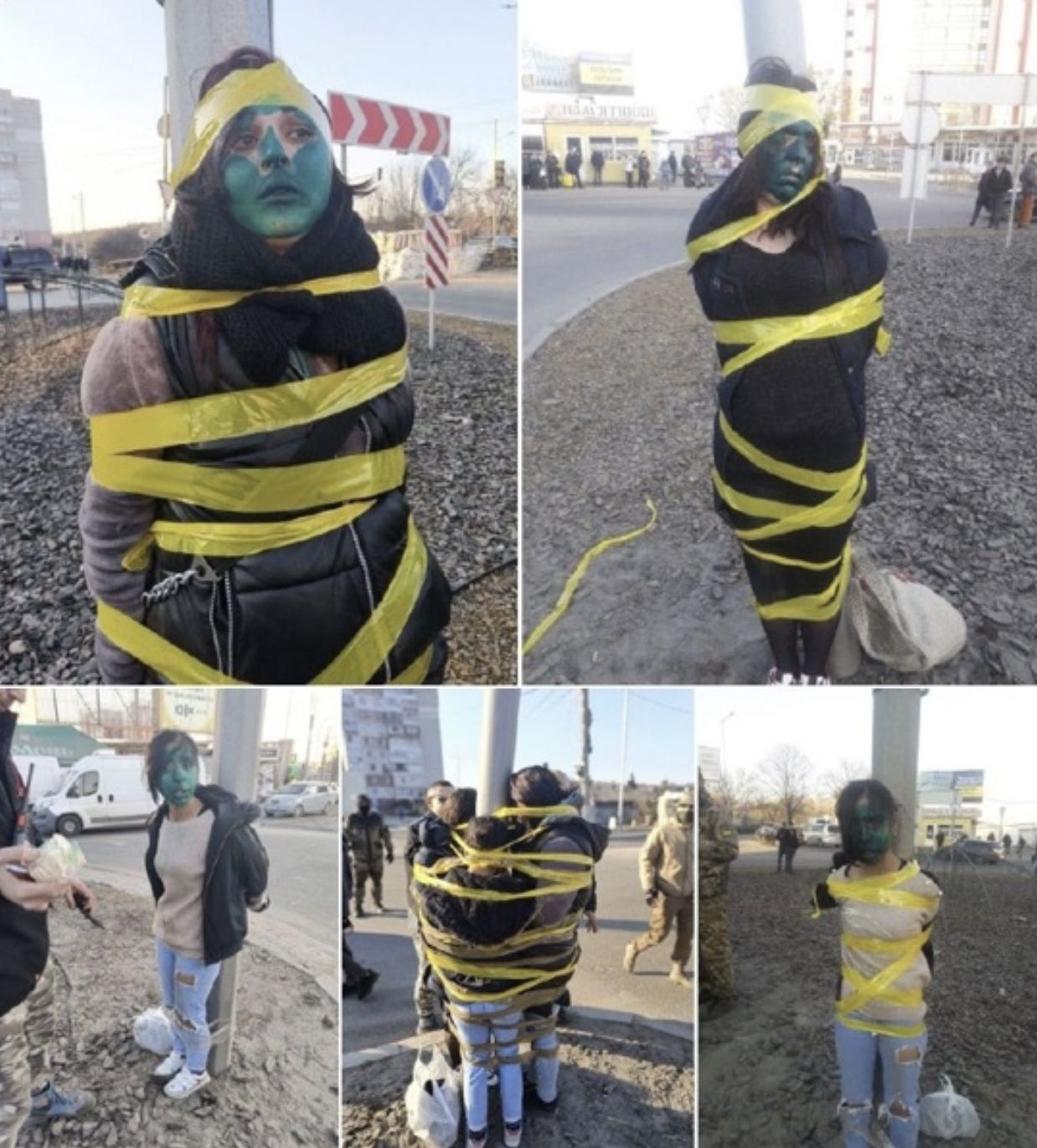 Привязанные люди. «Форпост борьбы за демократические европейские ценности»