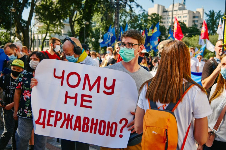 Белорусская «проукраинская» компания попалась на удочку мовнюков