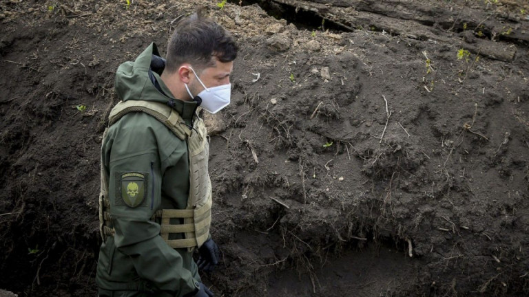 Зеленский на Донбассе