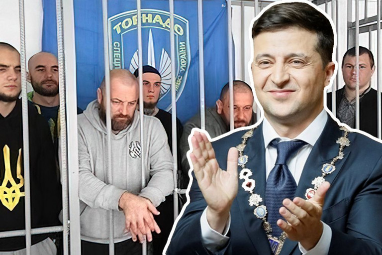 Выродки из роты МВД «Торнадо» там, где им самое место – за решёткой