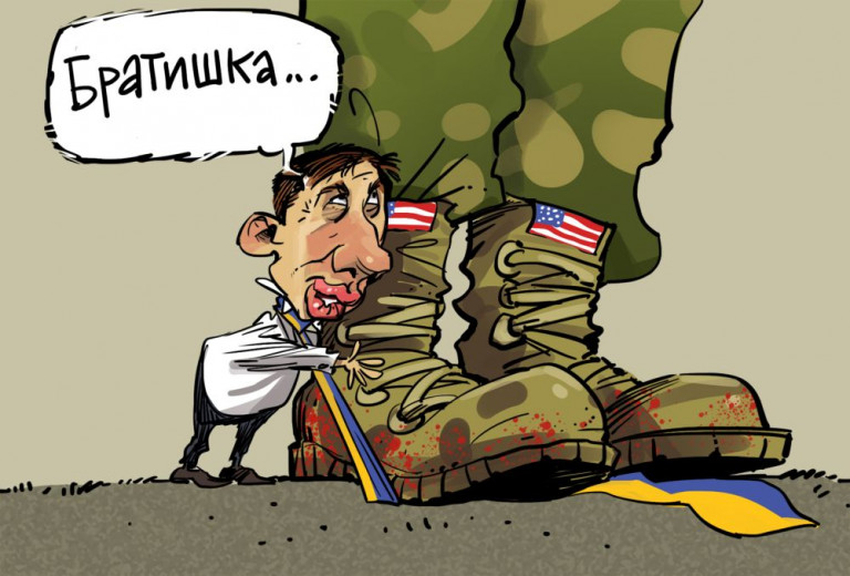 Карикатура, художник Илья ГЕЛЬД