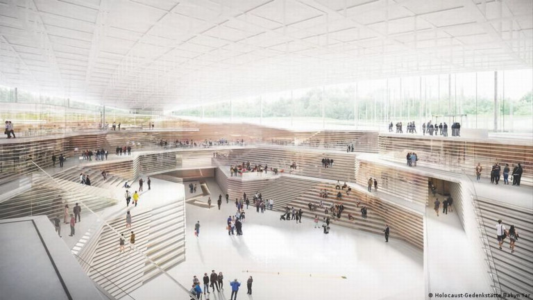 Эскиз проекта мемориала в Бабьем Яру