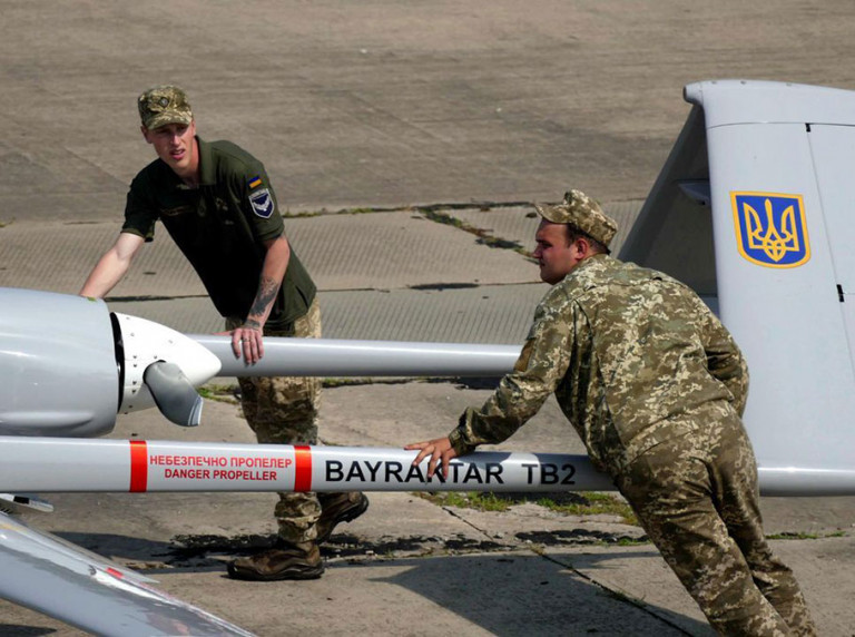 Обречённая байрактарщина Киева