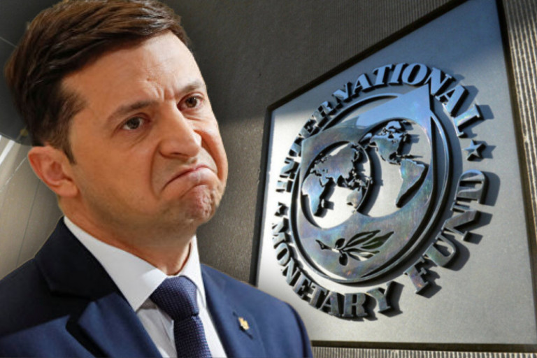 Зеленский набросился на МВФ
