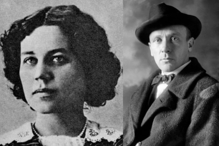 Михаил Булгаков и Татьяна Лаппа