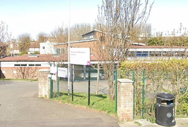 На світлині: Школа Брансвіка, яка «шокує» українських біженців