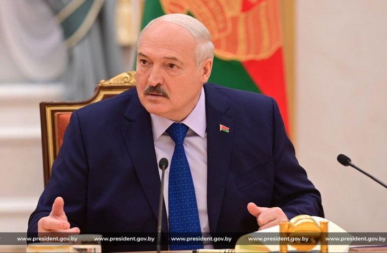 На заглавном фото: Западных журналистов ожидаемо волновали только вопросы о ЧВК «Вагнер» и ядерном оружии. Лукашенко ответил. Источник: president.gov.by