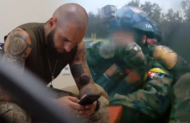 На заглавном фото:  «На нулевой линии ужас.  Это ужас. Это бойня. Повсюду мертвецы. Самая большая проблема, с которой мы сталкиваемся когда заходим в окопы, это перешагнуть через все уже лежащие там трупы предыдущих людей, которые туда заходили. Это страшно, когда ты едешь в открытом пикапе и на тебя выходит огромный русский танк Т-72», – наёмник Ник Берн бежал с Украины и благодаря этому остался жив. Теперь рассказывает британским СМИ про ужас на передовой, горы трупов и огромные русские танки