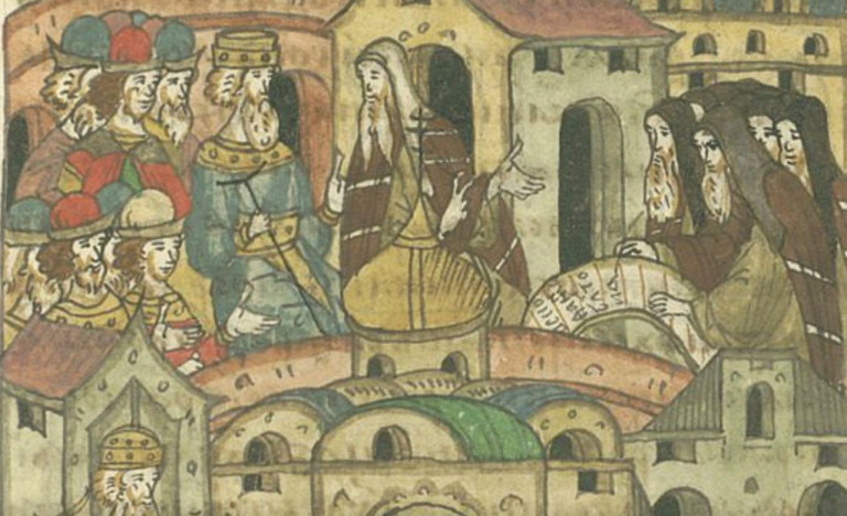 Заглавная иллюстрация – фрагмент миниатюры