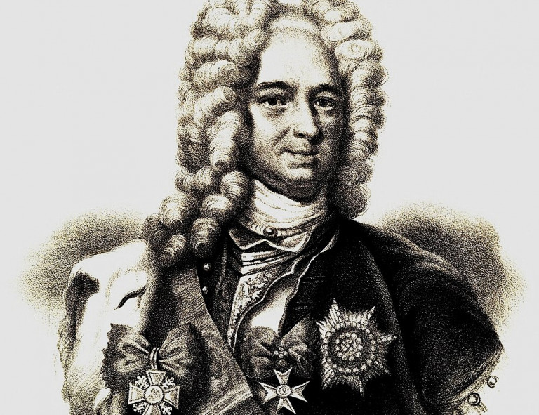 Заглавная иллюстрация: А.Д. Меншиков. Литография Александра Мюнстера, Санкт-Петербург