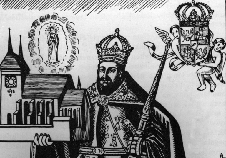 Заглавная иллюстрация: Стефан Батрий на средневековой гравюре