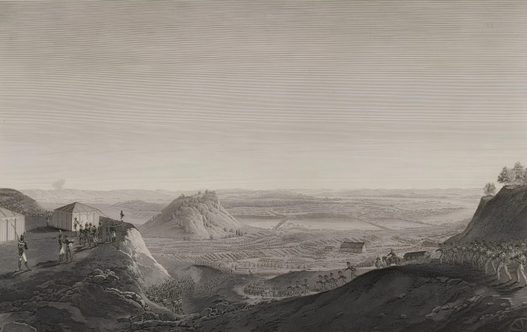 Заглавное фото: Картина художника И. С. Клаубера  «Переход через Нёман и начало войны 1812 года».