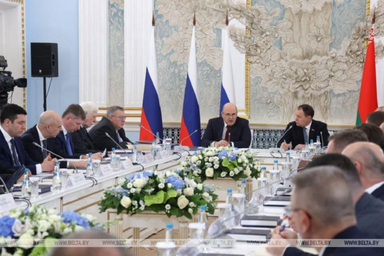 На заглавном фото:  Сегодня, 5 ноября, состоялось заседание Совета министров Союзного государства