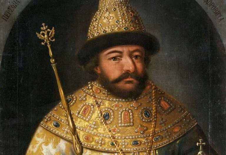 Заглавная иллюстрация. Царь Борис Годунов на портрете неизвестного художника. XVII век